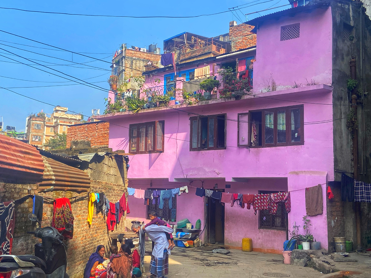 Яркие краски Катманду