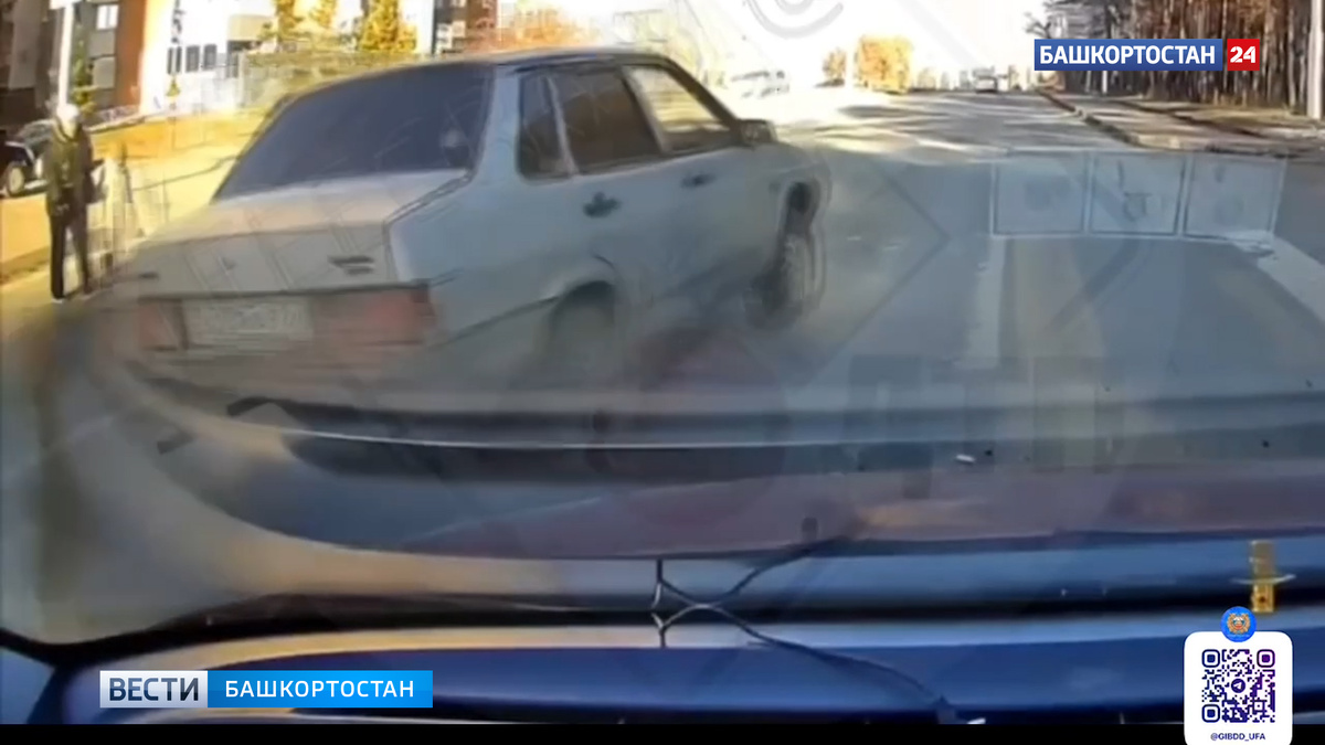    Не пропустившего пешеходов водителя ВАЗа разыскали и оштрафовали в Уфе