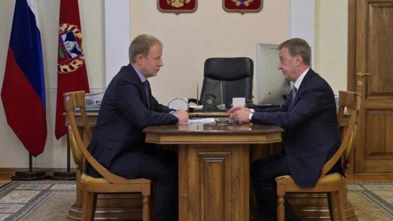     Виктор Томенко и Вячеслав Франк. barnaul.org