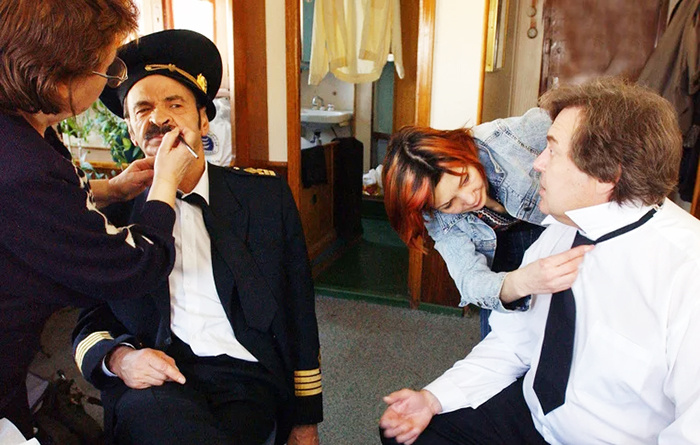 Фотография съемок “Городка”