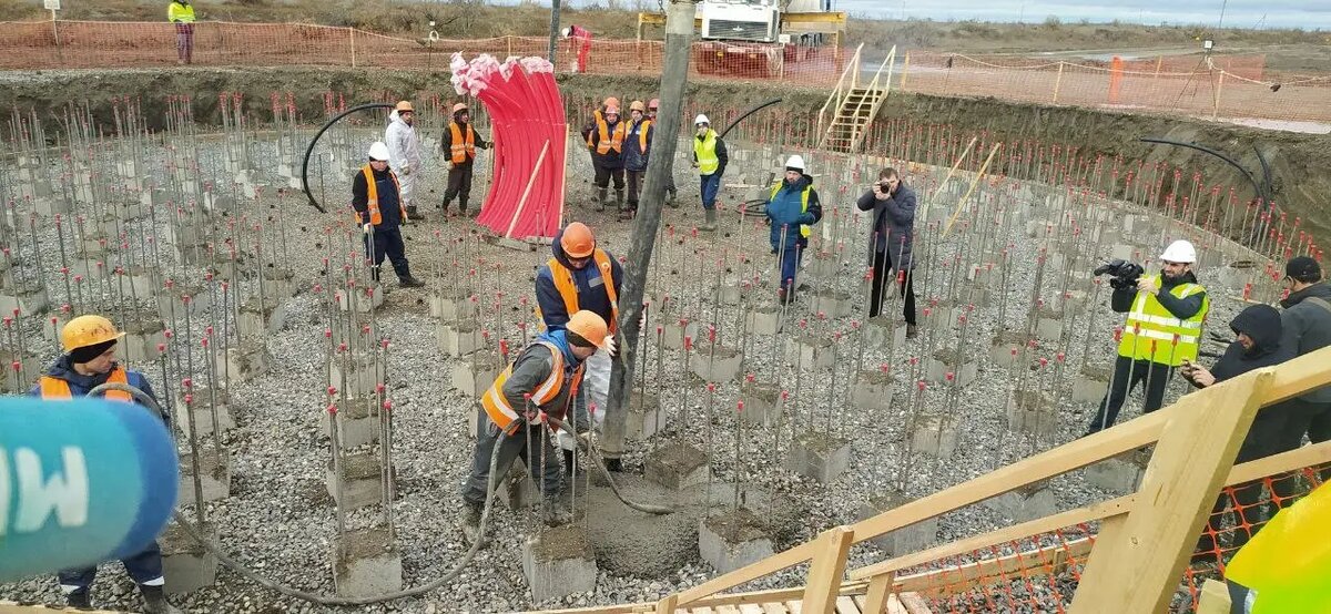    АО "Росатом Возобновляемая энергия" приступило к строительству Новолакской ветроэлектростанции (ВЭС) в Дагестане. © "Интерфакс". Аскар Магамедов