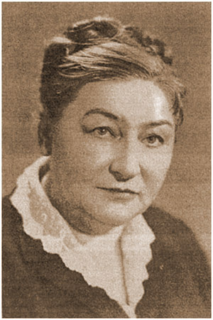 Евгения Яковлевна Лежен, первый директор Баговского ЛПХ.
