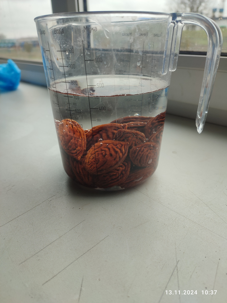 Замоченные косточки персика