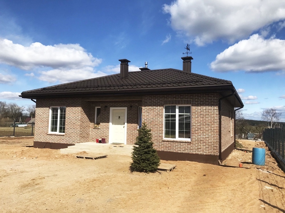 Пример построенного дома нами
