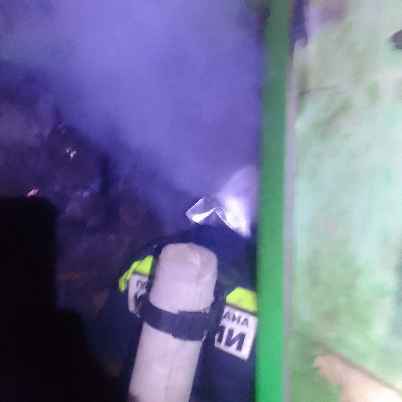    Спасатели показали фото пожара в Карелии, где погиб человекОПС по Олонецкому району