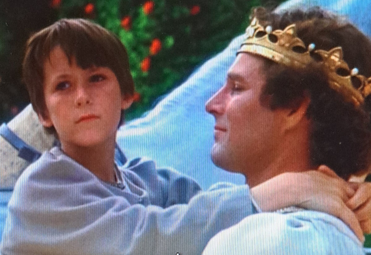 Мио с отцом 