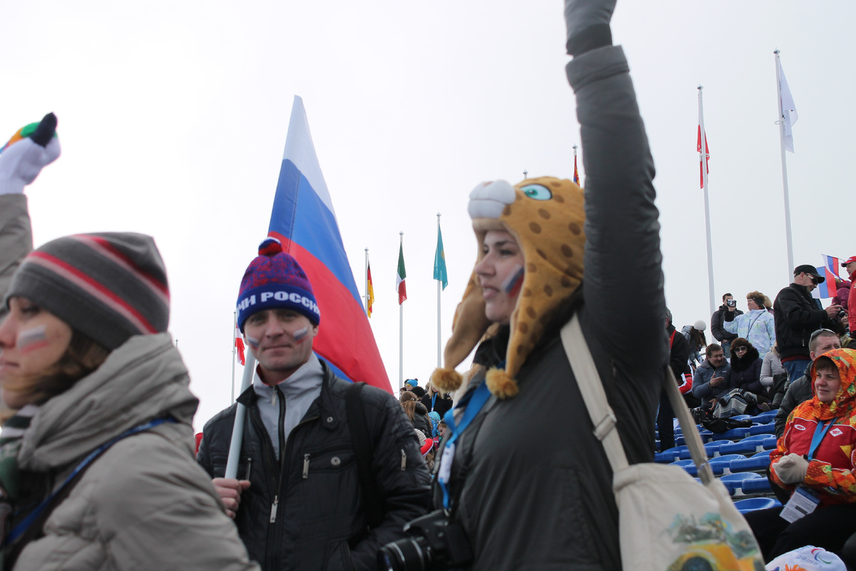 Фото мое, сделано на Олимпиаде в Сочи