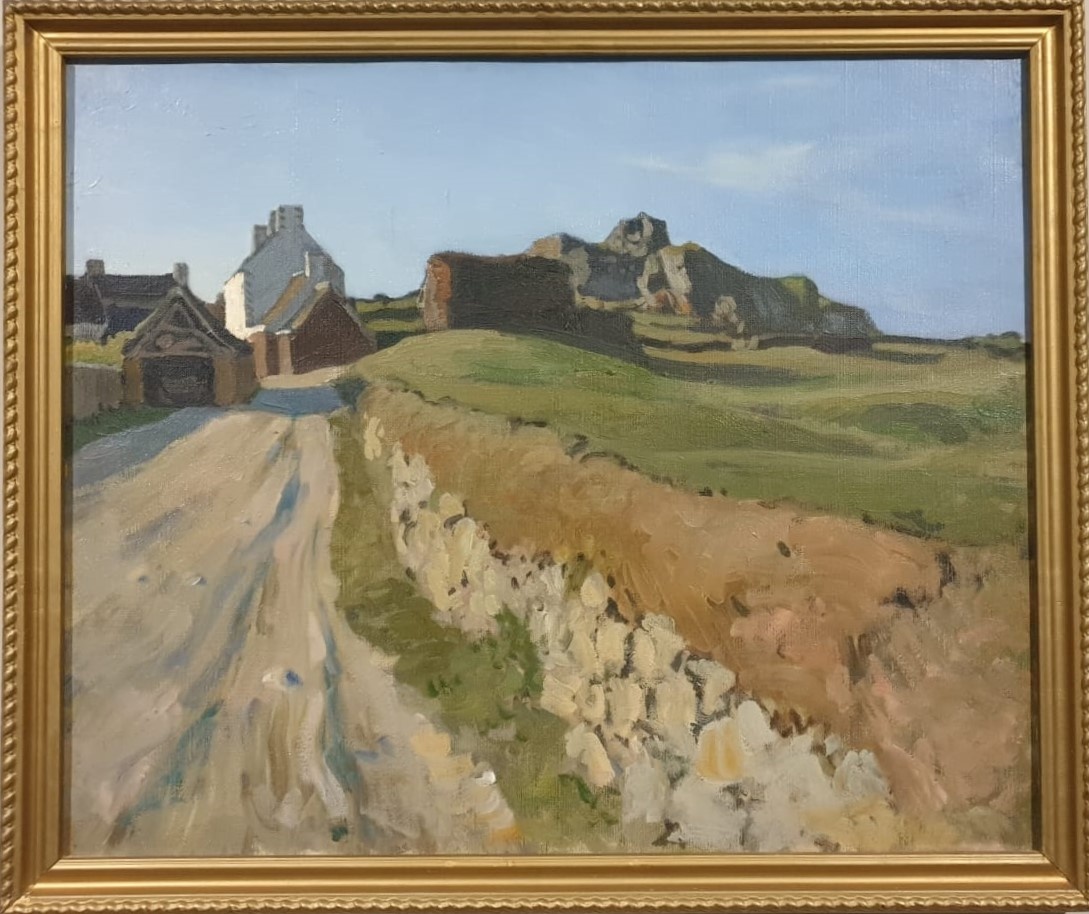 Александр Бенуа Бретонский пейзаж 1906 холст, масло