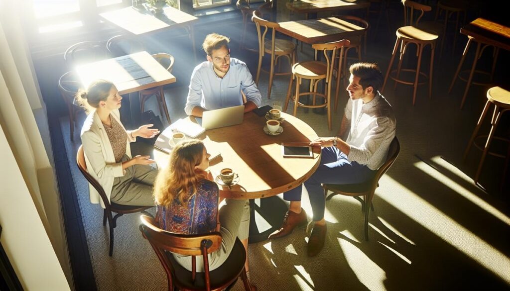    Душевная встреча предпринимателей