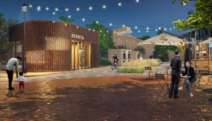    Улочка мастеров с павильоном и кафе / Государственная инспекция по охране объектов культурного наследия Пермского края