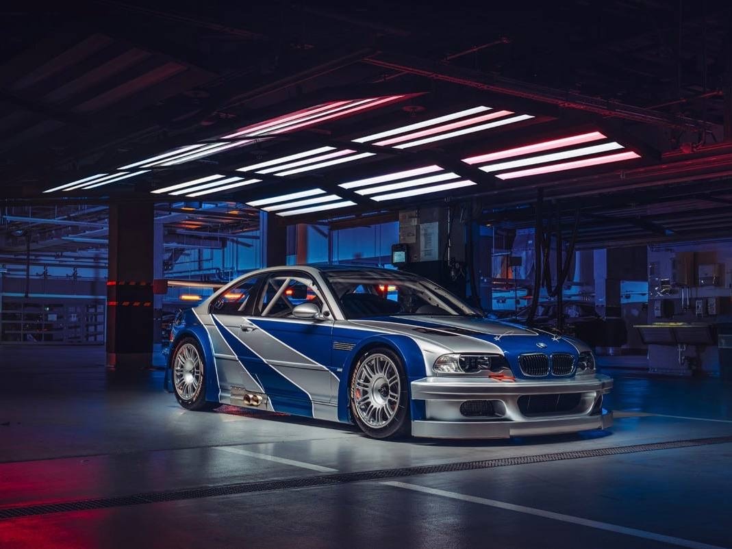 BMW воссоздала культовый M3 GTR из Need for Speed: Most Wanted  