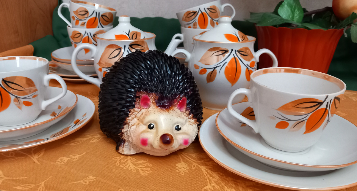 Чайный сервиз Хайтинского ФЗ.