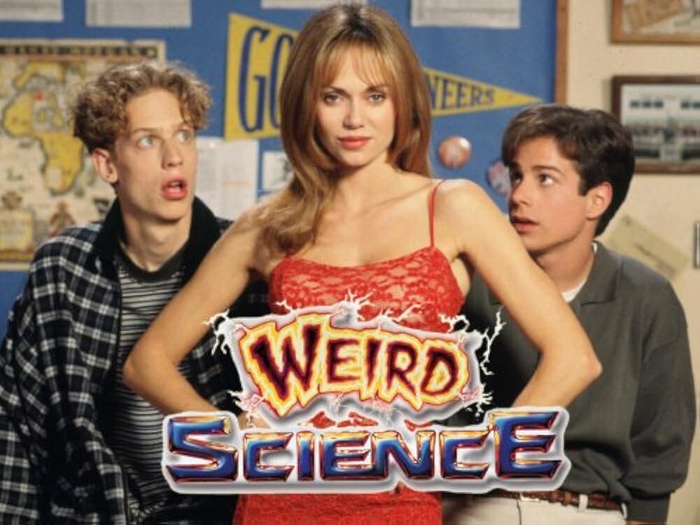 Чудеса науки (англ. Weird Science 1994-1997; 5 сезонов, 88 серий) Жанр: комедия, фантастика; В главных ролях: Майкл Манассери, Джон Мэллори Эшер, Ли Тергесен, Ванесса Эйнджел, Брюс Чаркоу, Эндрю Прайн, Себастьян Тиллинджер, Джефф Дусетт, Чад Кокс, Брайан Джордж