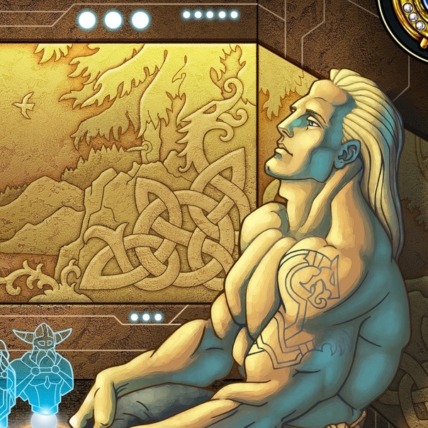 Картина художника Сергея Суворова. Обычно такими представляются себе апологеты расовой чистоты.