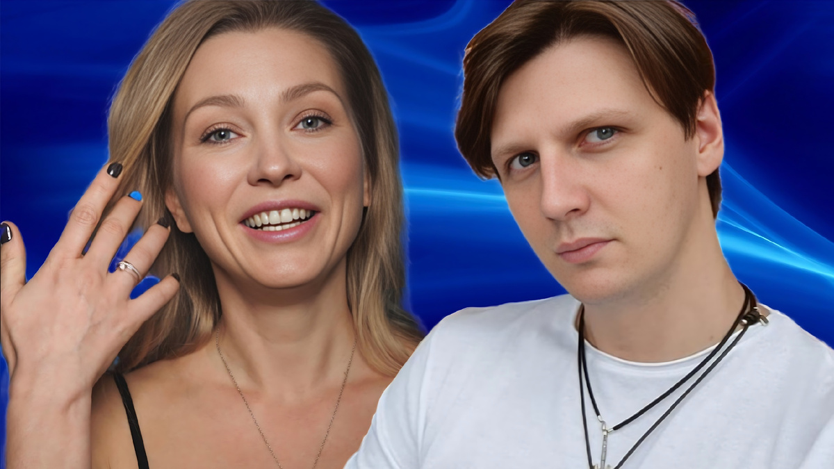 Актриса Светлана Брюханова и ее муж Василий Антонов. Коллаж. Автор: Елена Д.