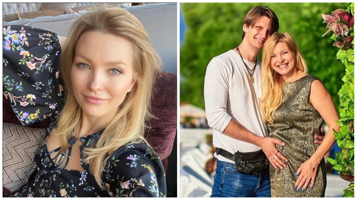 Актриса Светлана Брюханова с мужем