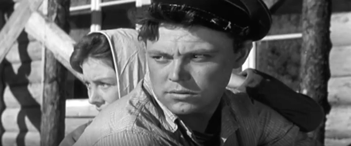 Кадр из кинофильма "Председатель", 1964 г., режиссер Алексей Салтыков, сценарист Юрий Нагибин, композитор Александр Холминов (скриншот)