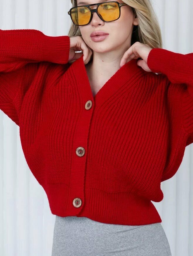 Трикотажный кардиган