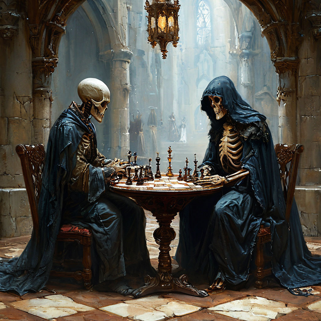 Маг играет в шахматы со смертью