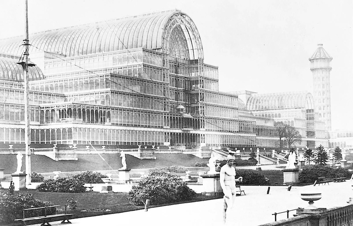 Великая выставка. Лондон. Архитектор Джозеф Пакстон, 1851 год