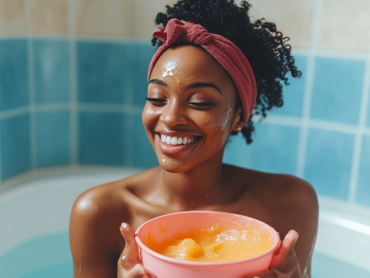 Маска с использованием желатина