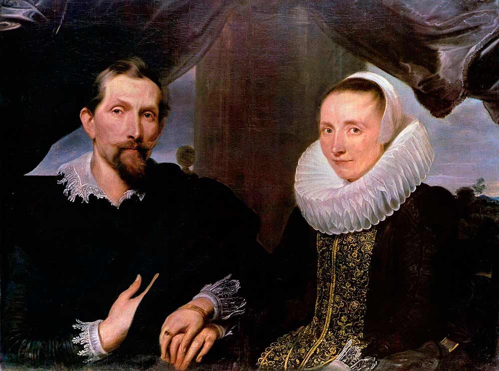 «Портрет Франса Снейдерса и его жены» — Энтони ван Дейк