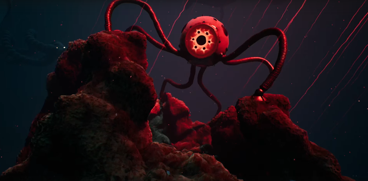 Робот из подводных глубин.