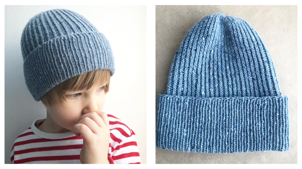 вязаная шапочка на Матвее