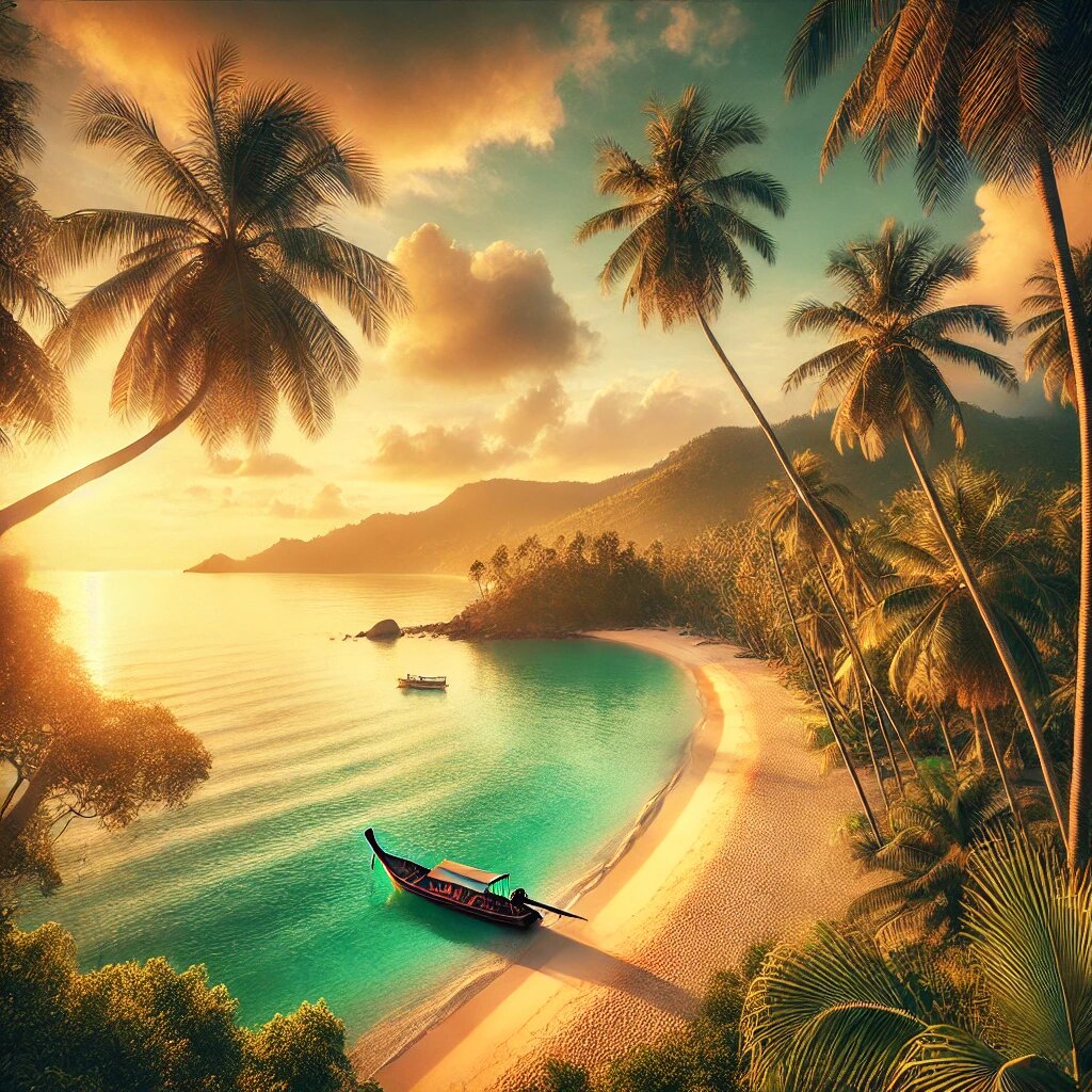 Изображение острова Самуи.