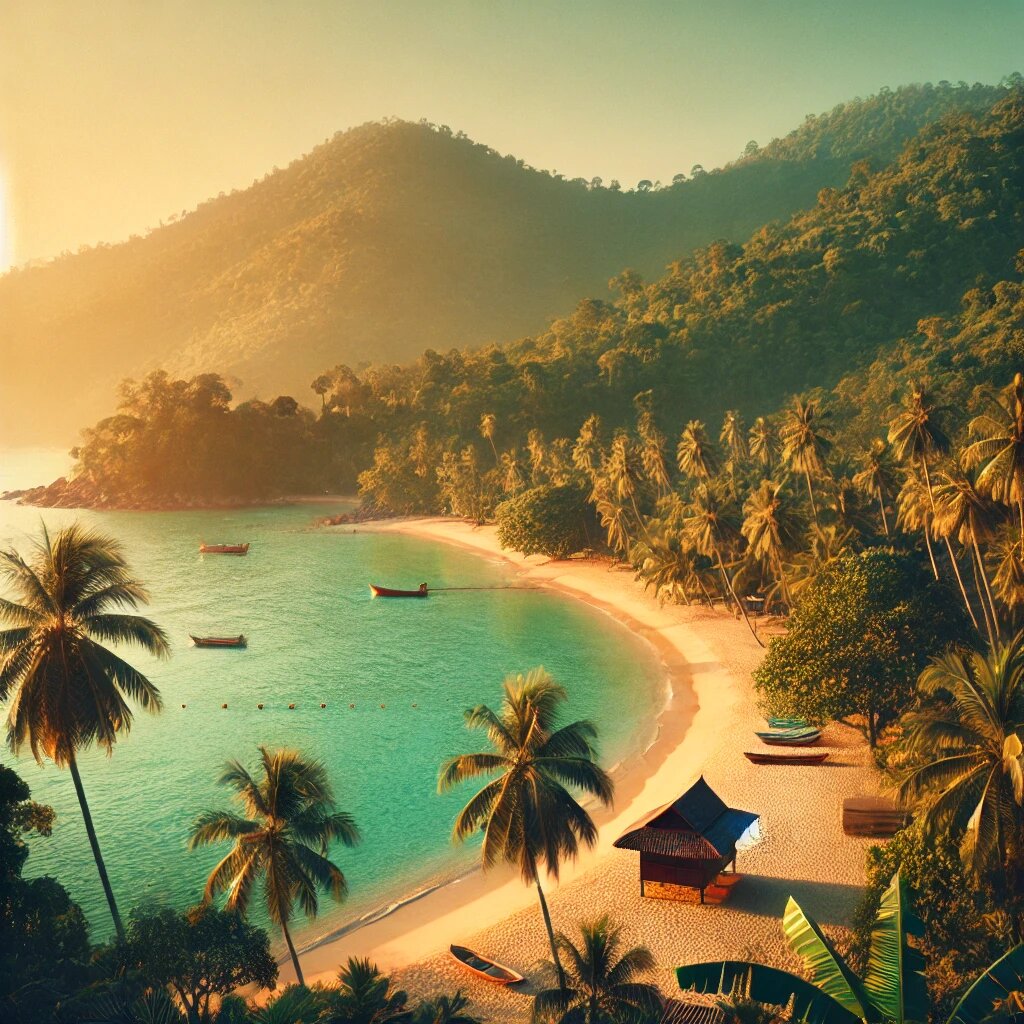  Красота и спокойствие острова Ко Чанг в Таиланде.