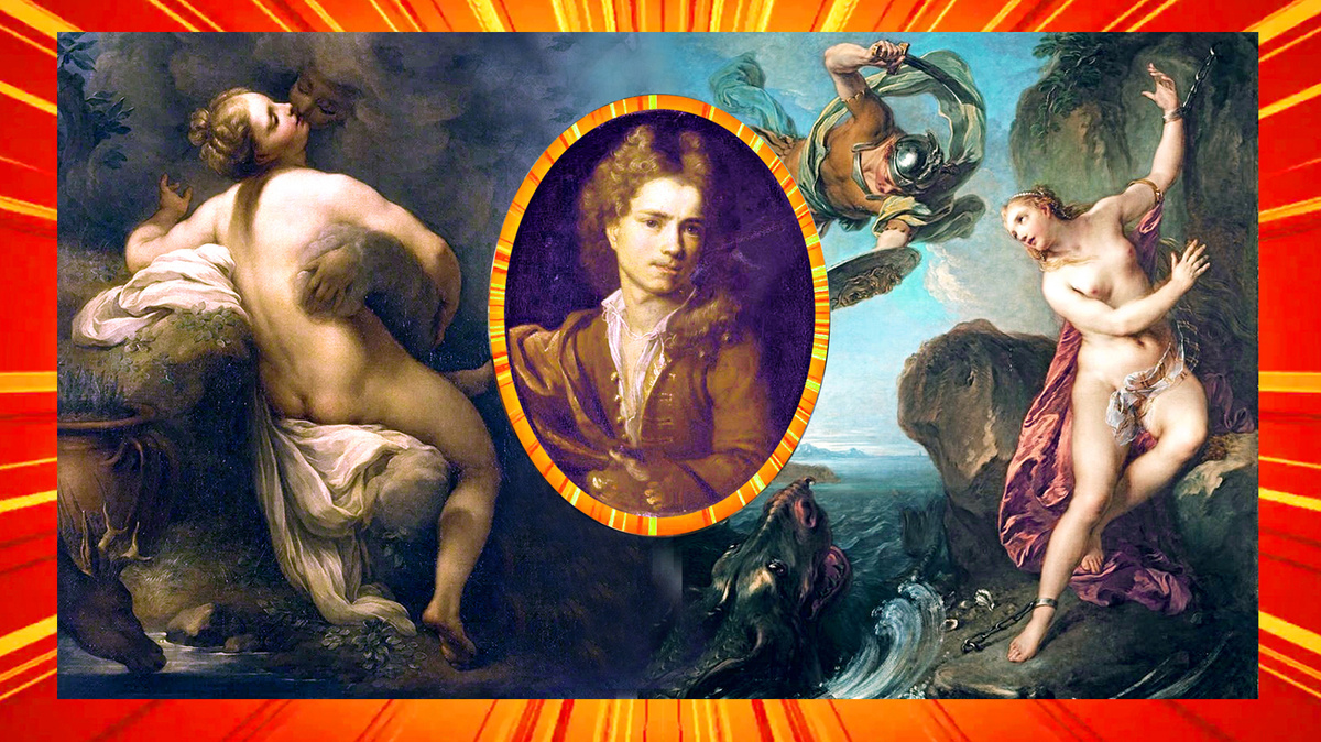 Коллаж автора из представленных в публикации изображений и автопортрета художника.