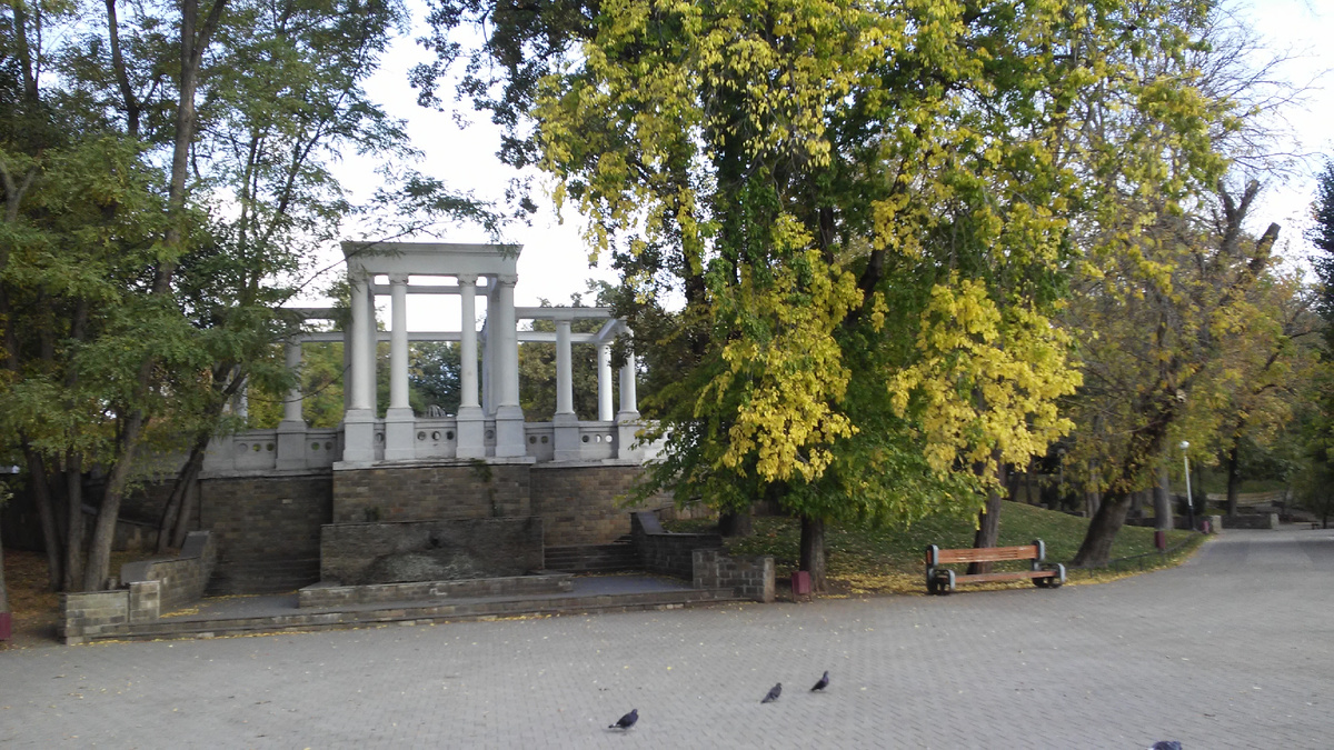 Городской сад. фото автора