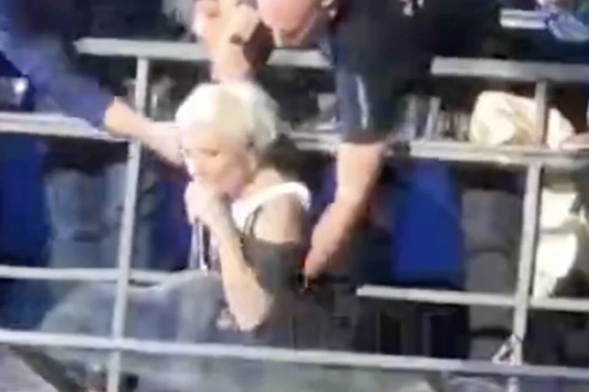    Диана Арбенина упала с балкона в зал во время концерта в Петербурге