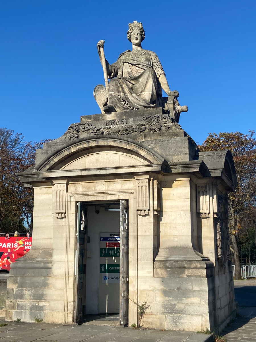 "Statue of Marseille on place de la Concorde"