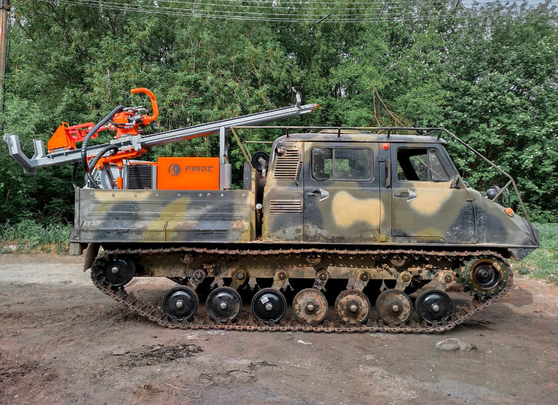 Малогабаритные буровые установки для бурения сважин на воду MOUNT 80
