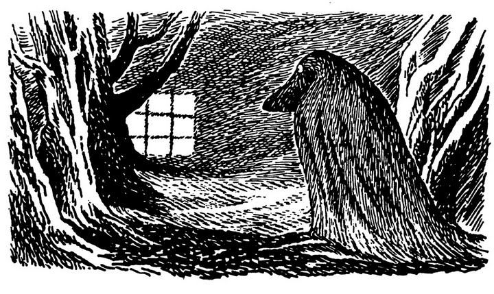 Морра (иллюстрация к книге Туве Яссон)