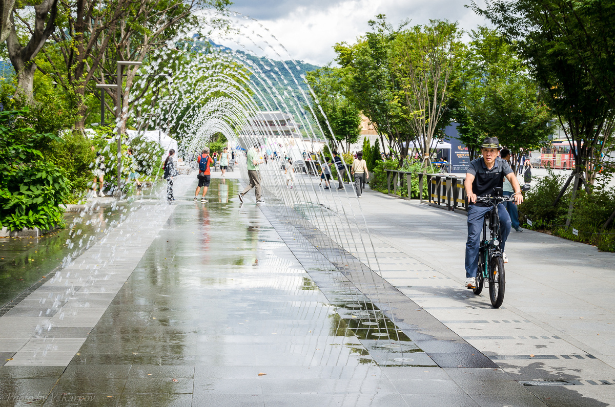 Площадь Кванхвамун - место для прогулок и отдыха