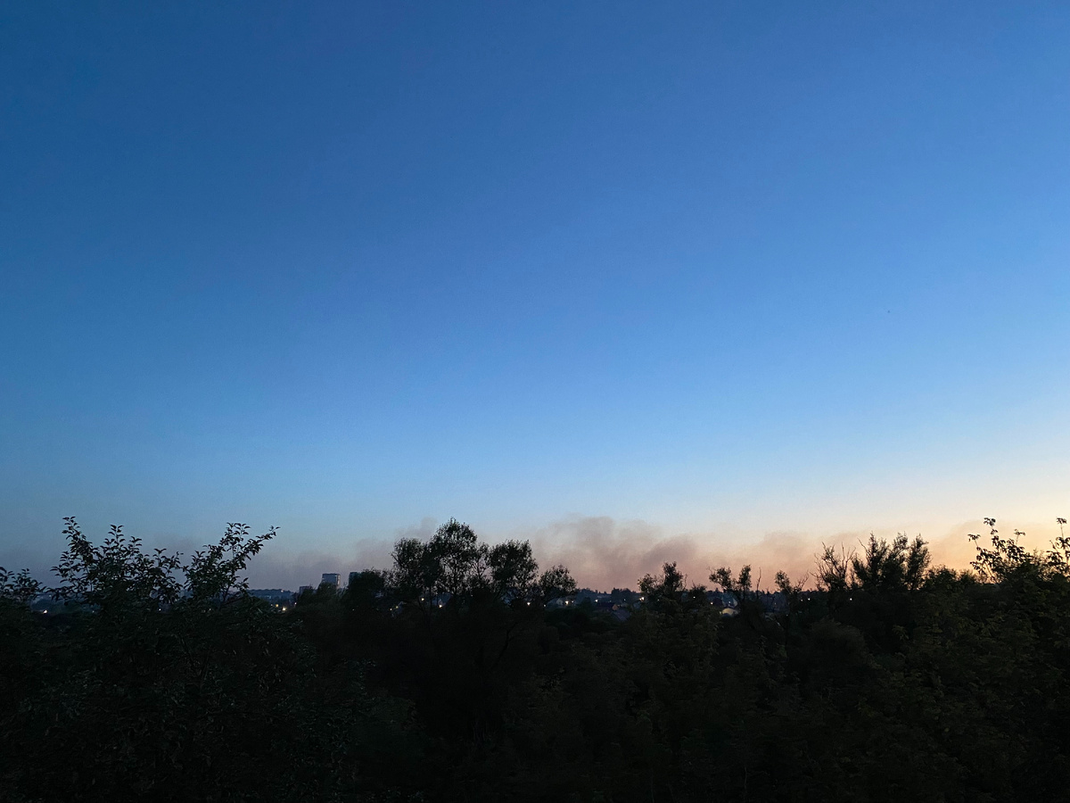 Вечер в августе