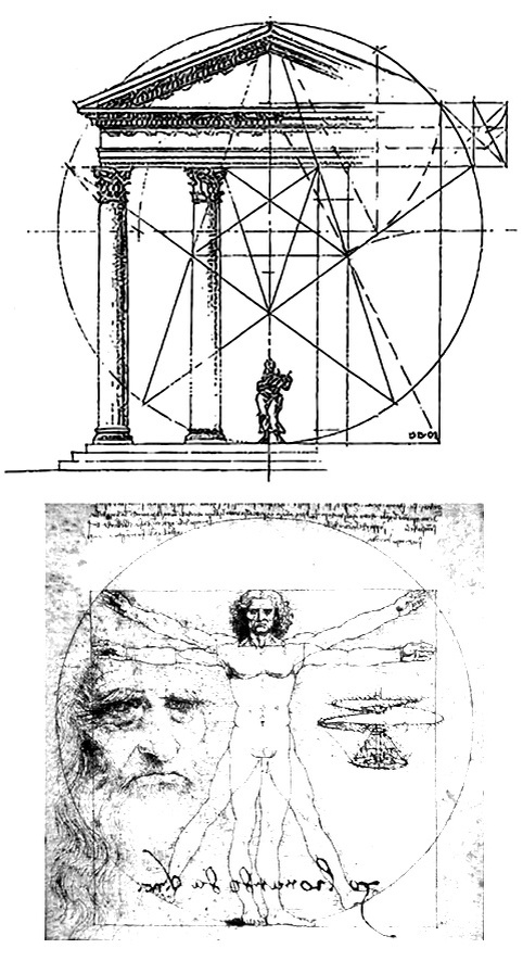 Канон пропорций Парфенона (447 - 438 гг. до н.э.)