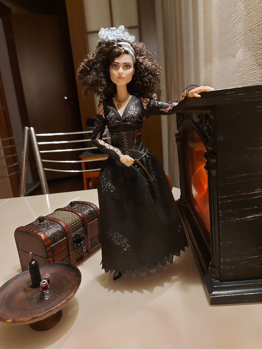 Во время разговора с Беллатриссой