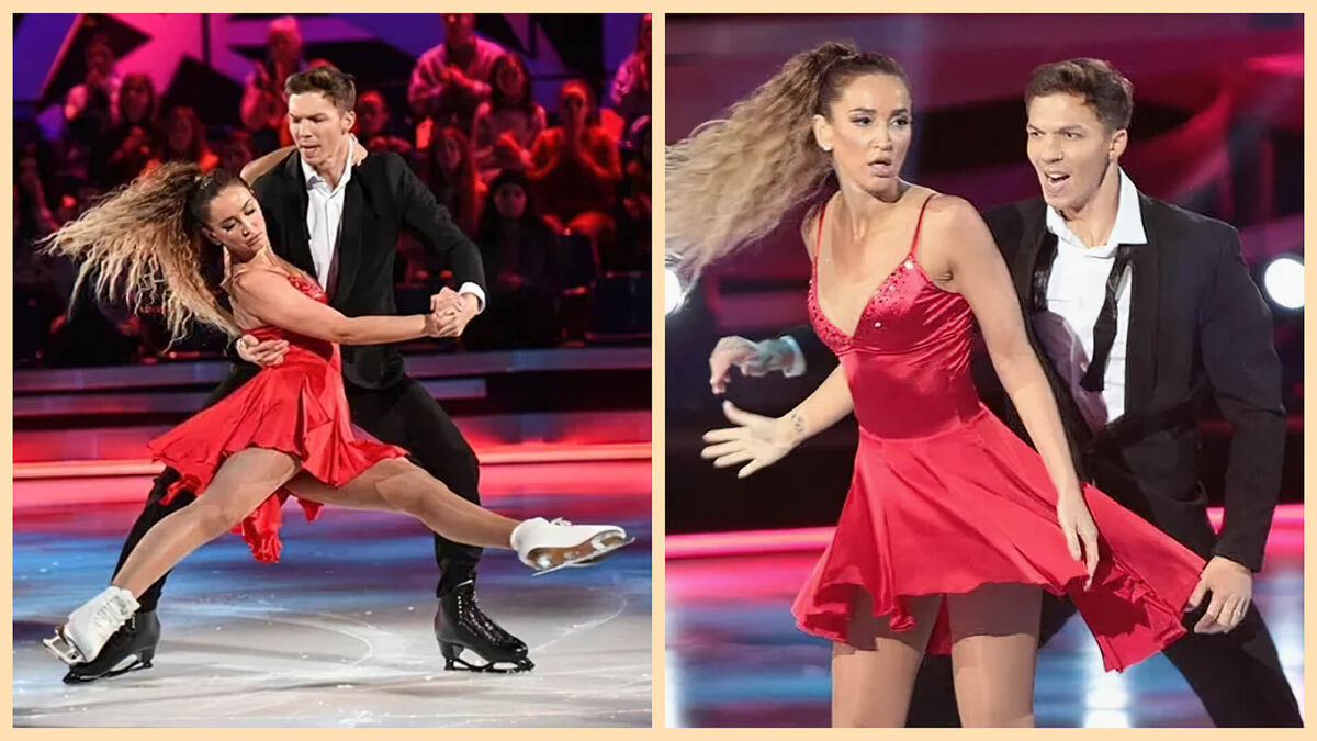 Ольга Бузова на проекте "Ледниковый период"