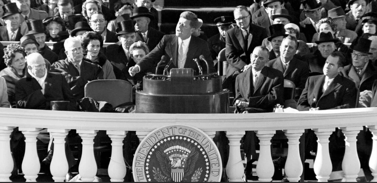 Инагурация Джона Кеннеди в 1961 г