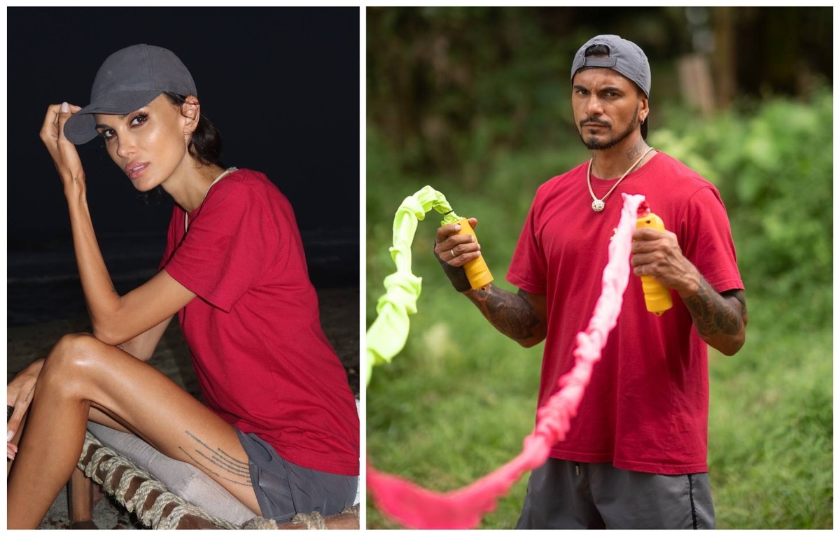 Между двумя участниками шоу пробежала какая-то кошка.