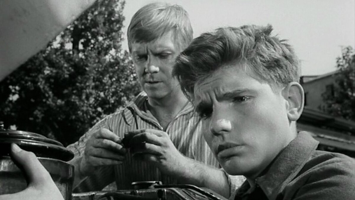 В фильме "Друг мой, Колька!", 1961 год