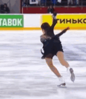 Это такой лутц у Анны Щербаковой