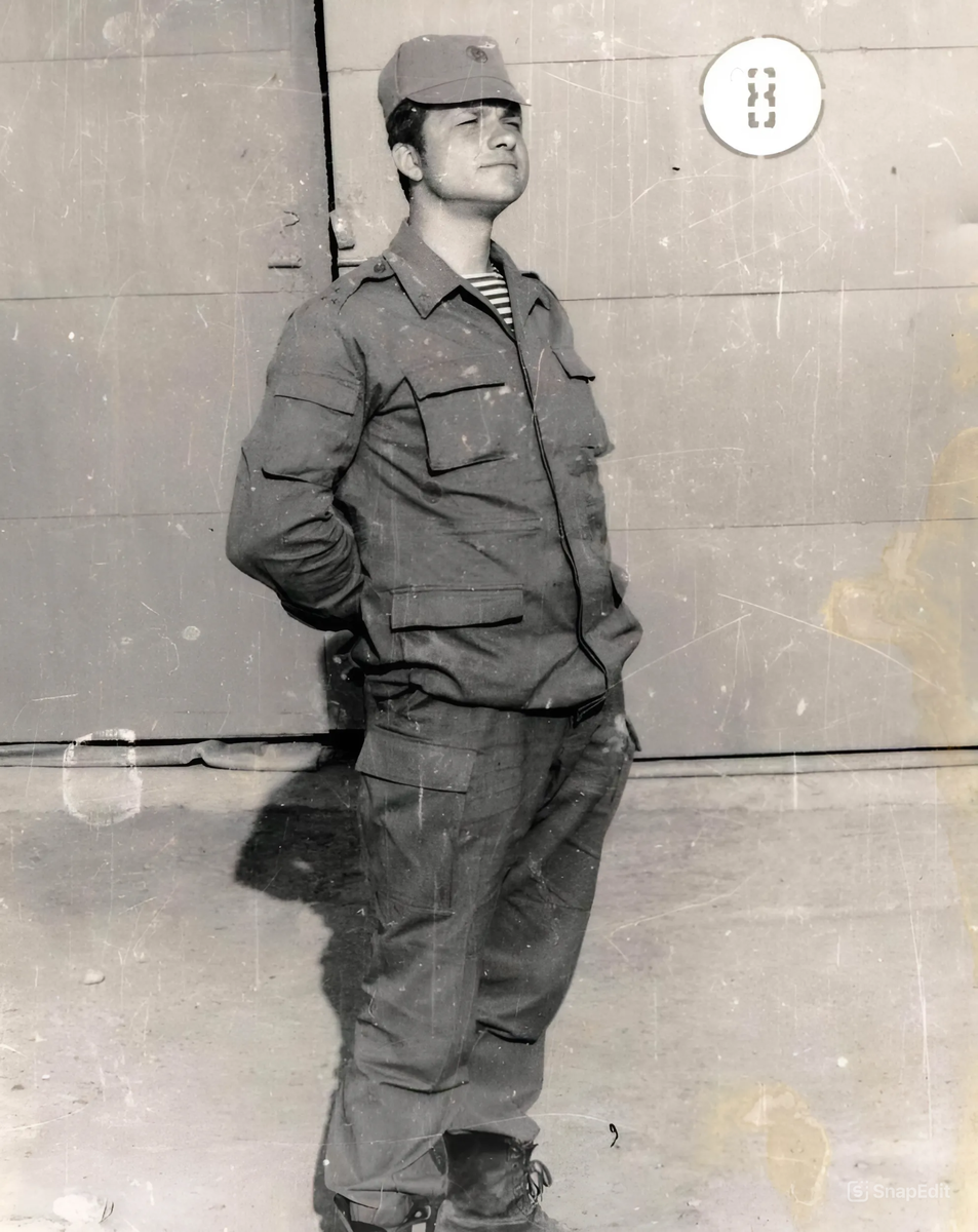 Туркестанский капитан. Однополчанин автора по КТуркВО. Фото от товарища.