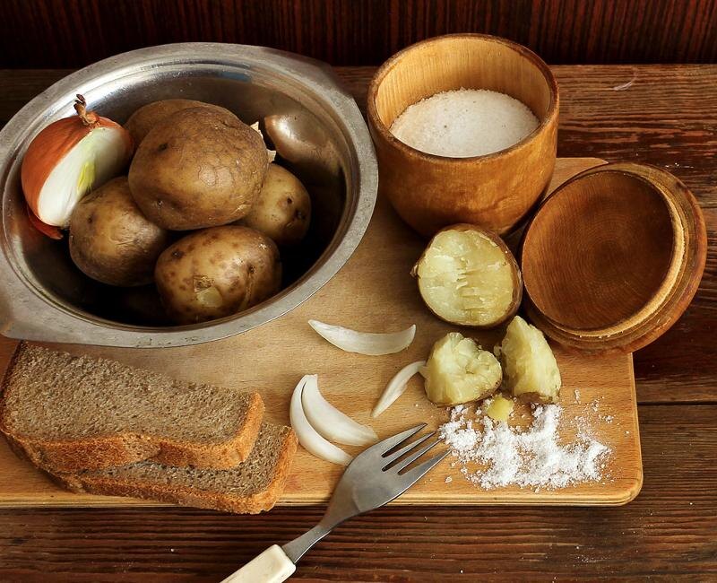 картинка из интернета деревенский ужин