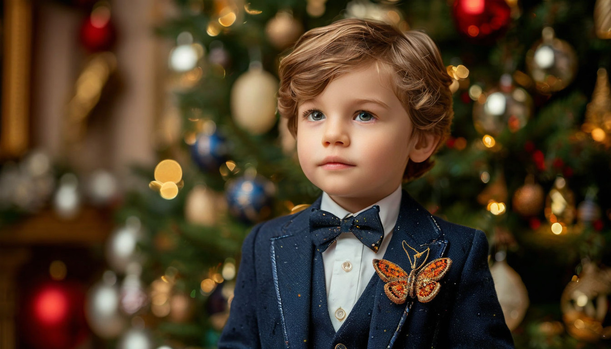 мальчик с бабочкой