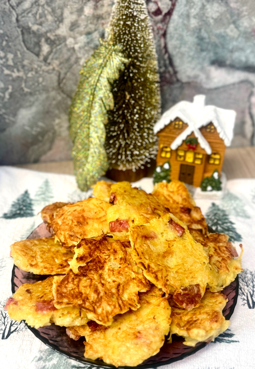 Аппетитные драники.