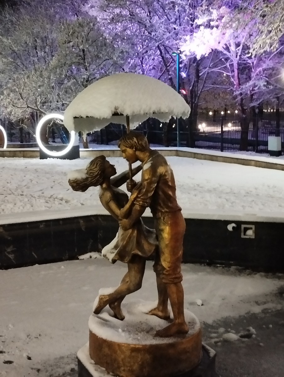 Не мёрзнете, ребята!